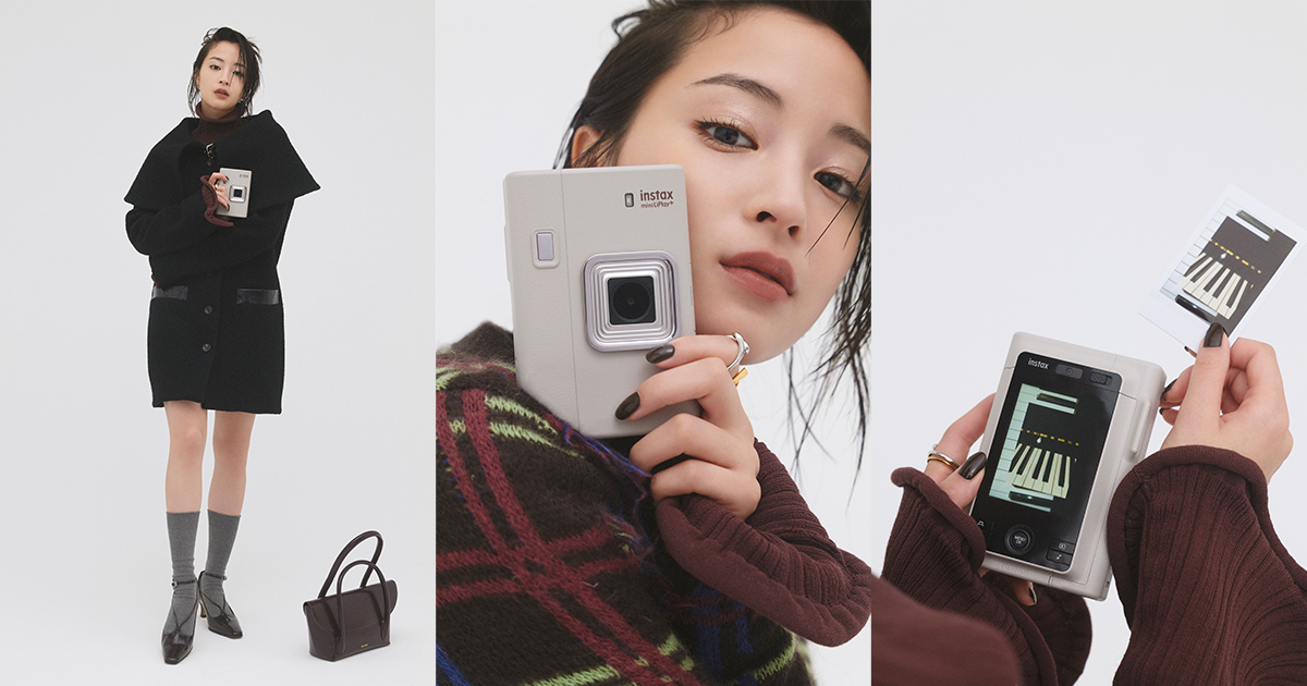 TOP | instax mini LiPlay+™ with Suzu Hirose 思い出をリプレイする