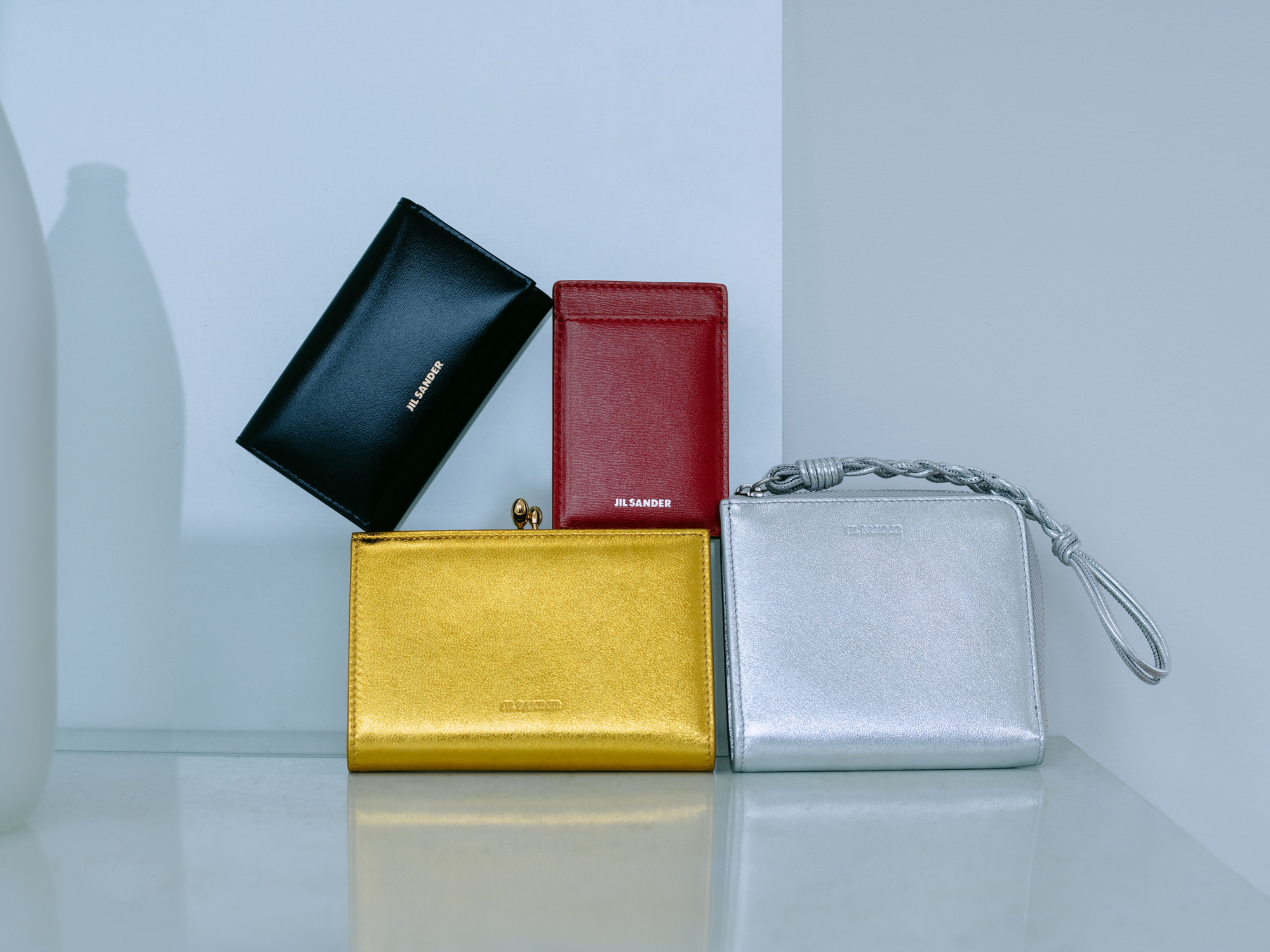 写真: キーケース、マグネットカードホルダー、クレジットカード パース タングル、ゴジ パース