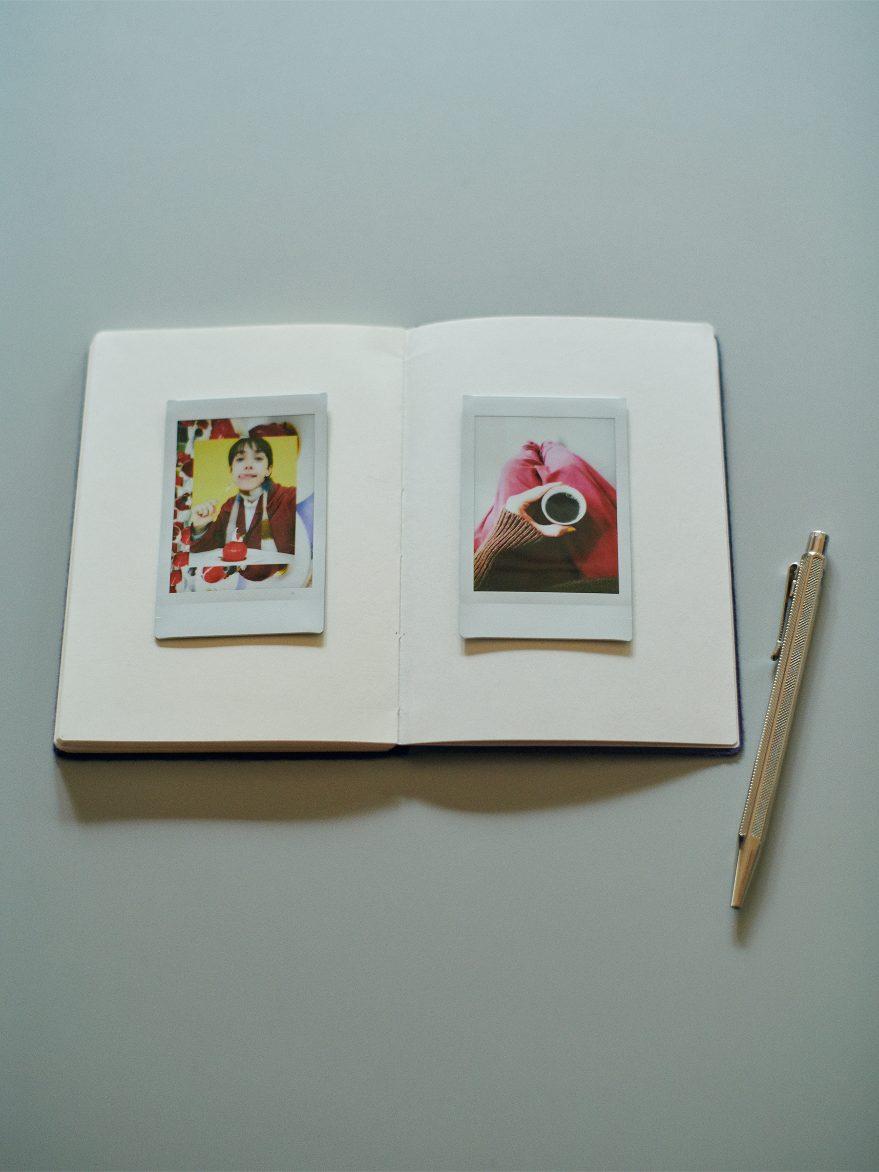 写真: ジャーナリングした手帳