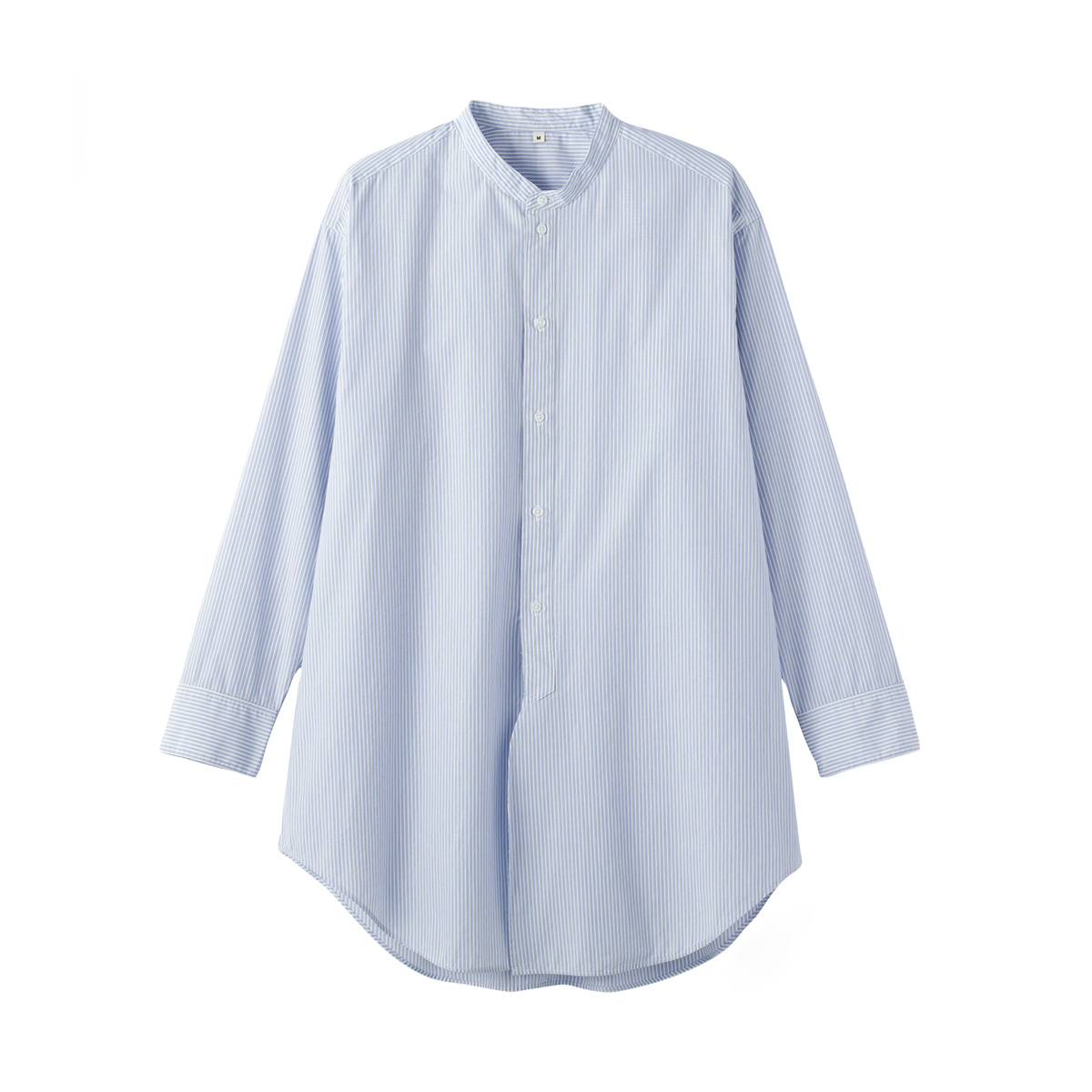 写真：ポプリンリラックスフィットチュニック￥7,990