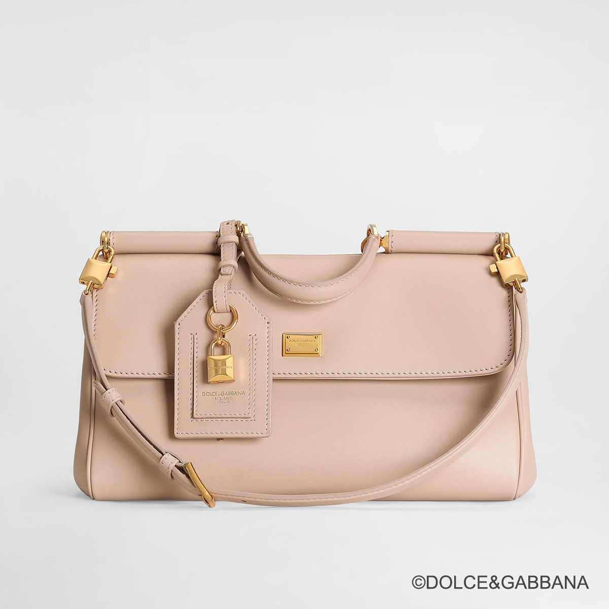 写真：Medium My Sicily handbag in plongé calfskin