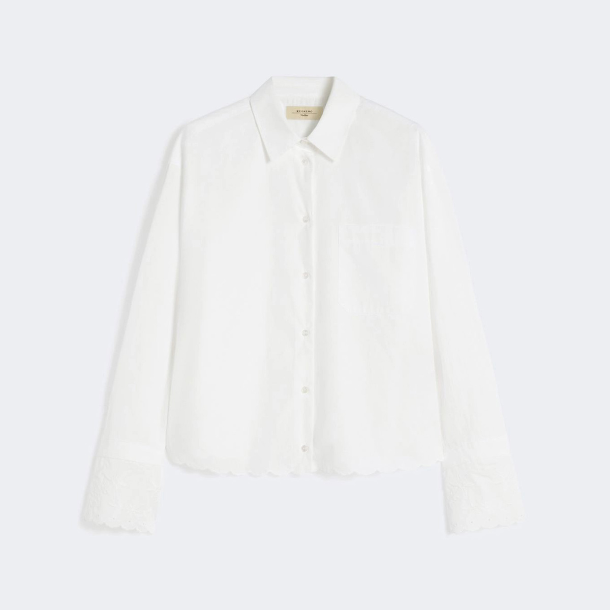 写真:[ネウトロ] ピュア コットン ポプリン シャツ - Ivory